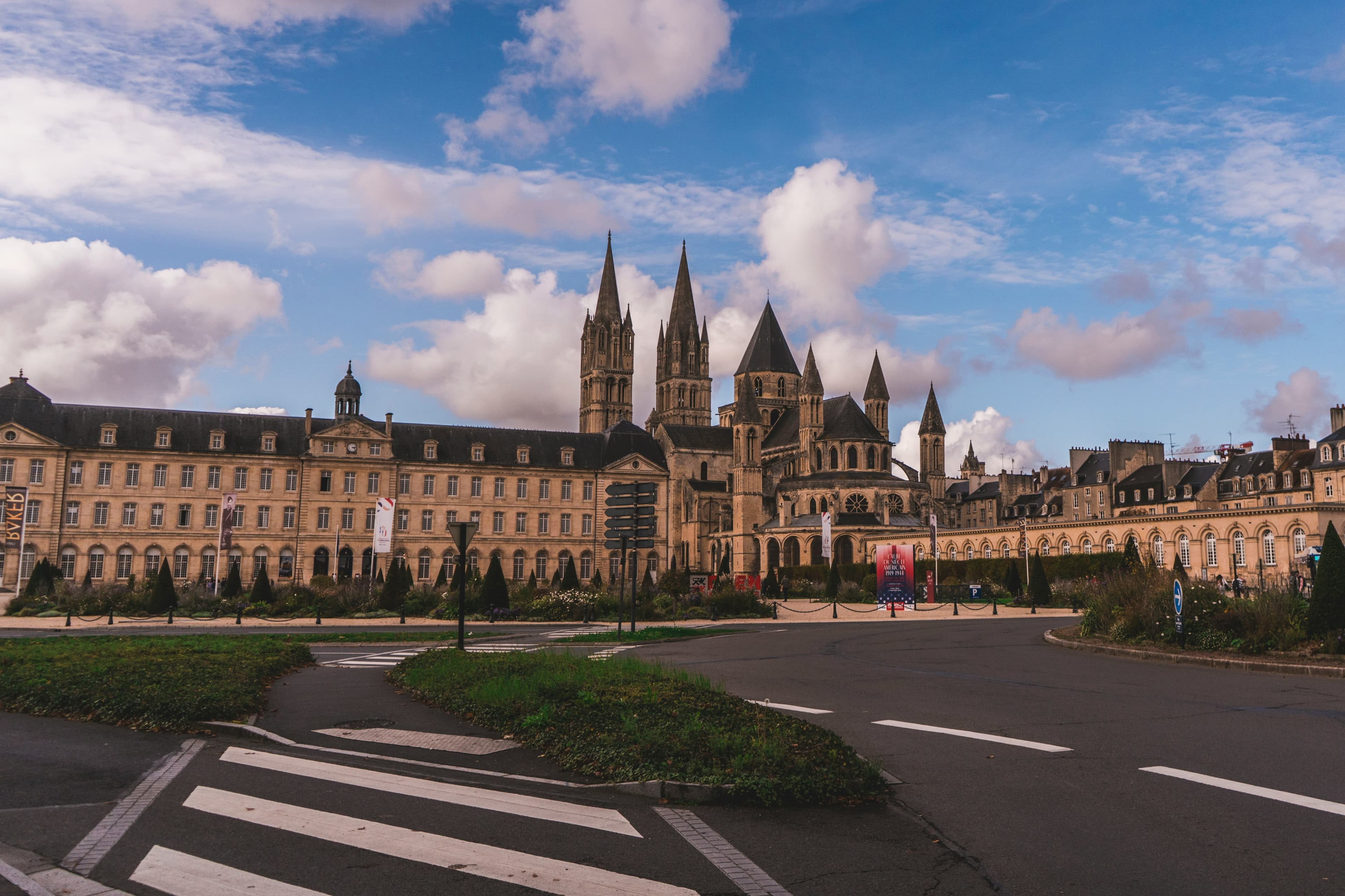 Historic streets in Caen
